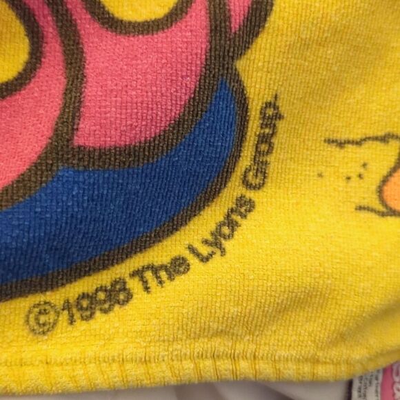 Barney 1998 vintage beach towel - Picture 4 of 6